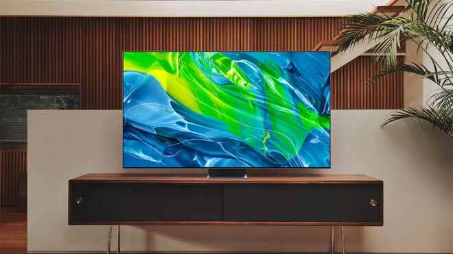 Come meet the 4K QD OLED TV model Samsung S95B