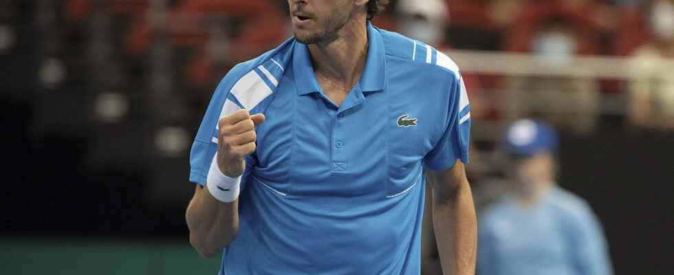 Davis Cup Rinderknech brings the first point to France