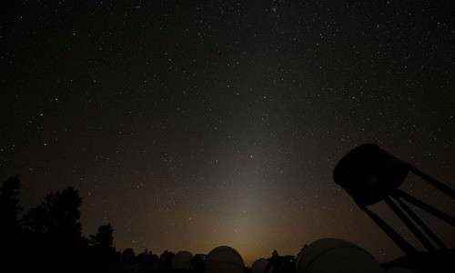 Ephemeris Observe the zodiacal light