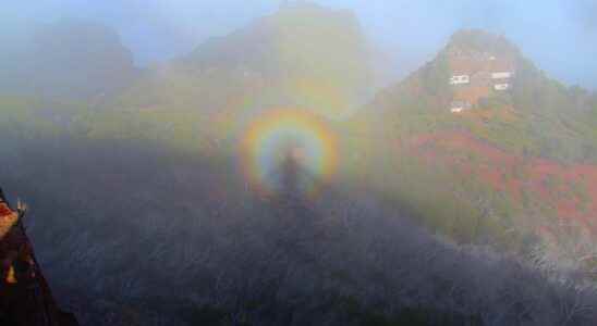 Extraordinary weather phenomenon the Brocken spectrum