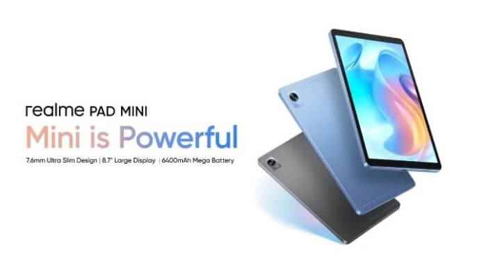 Features of Realme Pad Mini Revealed