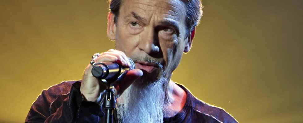 Florent Pagny with lung cancer the singer back on stage