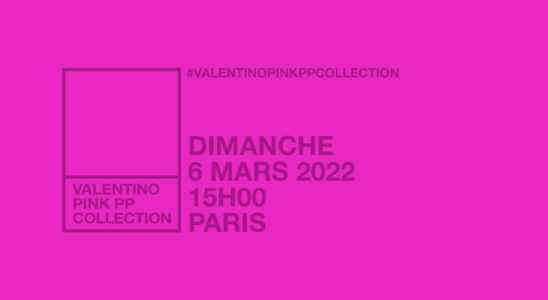 Follow the Valentino Fall Winter 2022 2023 show live