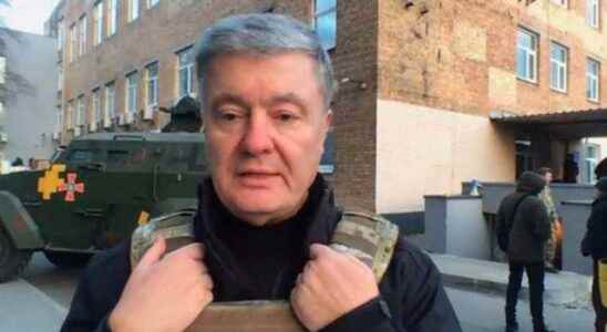 Former President of Ukraine Poroshenko Get out of our country