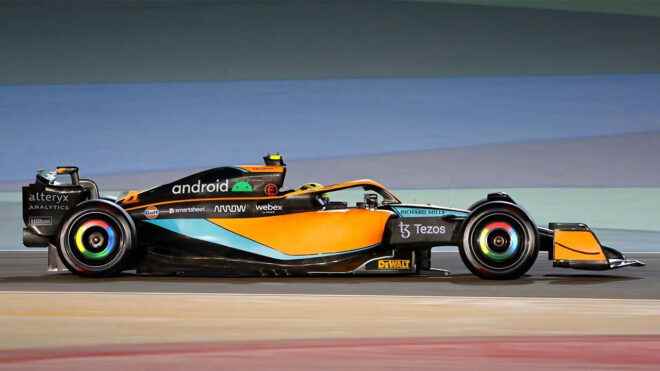 Google sponsors McLaren Formula 1 team