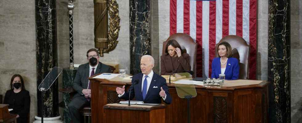 Joe Biden takes on dictator Putin during his State of