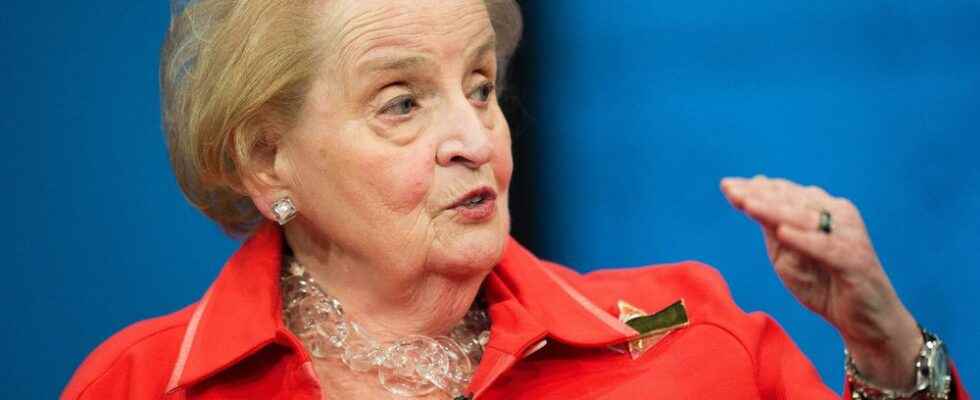 Madeleine Albright at LExpress in 2003 I was perceived as