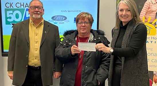 Merlin woman wins 46685 CK Charity 5050 Raffle jackpot