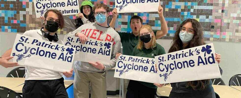 New format for April 9 Cyclone Aid food drive