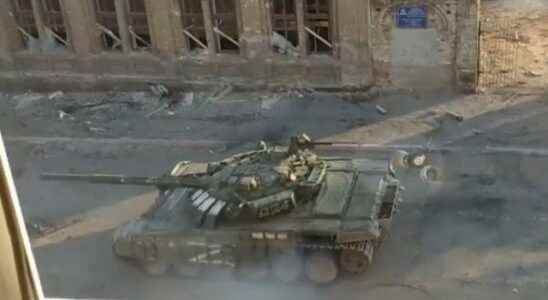 New image from Mariupol This is how the Russian tank