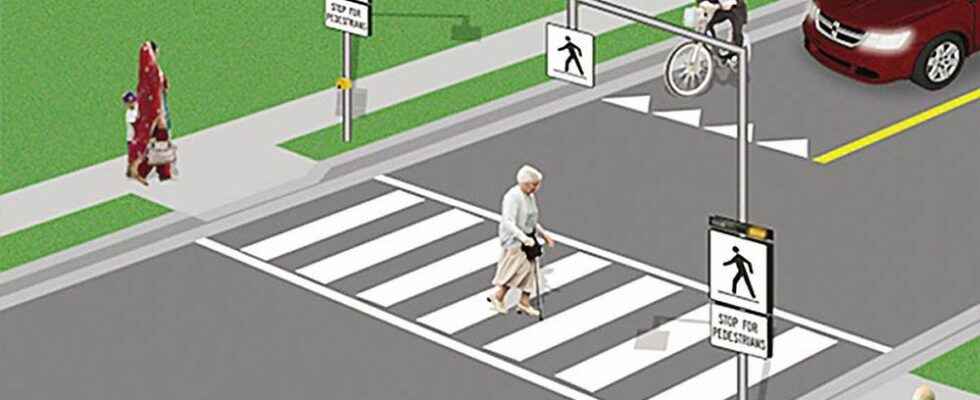 Pedestrian crossover installed on Brantwood Park Road