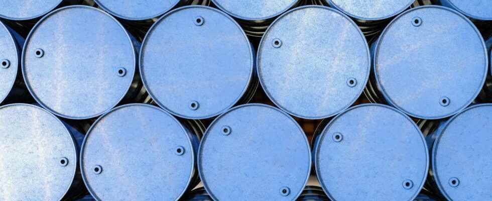 Price of a barrel of oil it is stagnating this