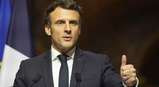 RSA conditional on a minimum of activity if Emmanuel Macron