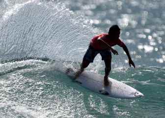 Riding the waves in Bali