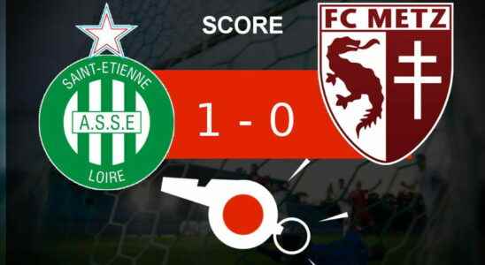 Saint Etienne Metz FC Metz stumbles the summary of the