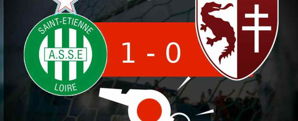 Saint Etienne Metz FC Metz stumbles the summary of the