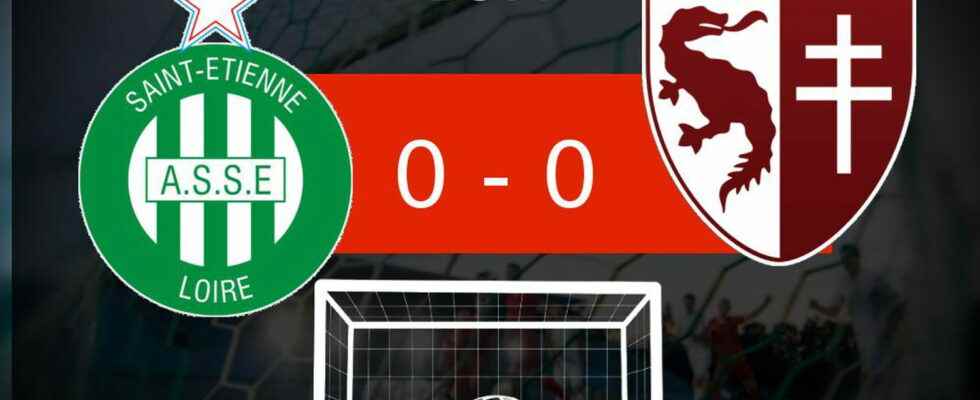 Saint Etienne Metz a goal disallowed for AS Saint Etienne The