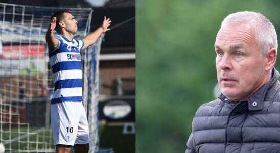 Second division GVVV Spakenburg father against son