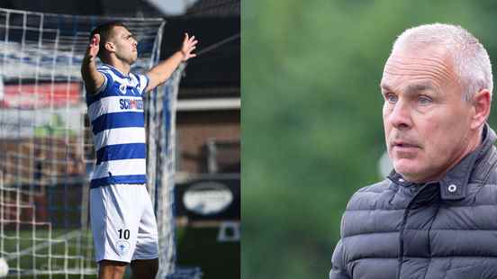 Second division GVVV Spakenburg father against son