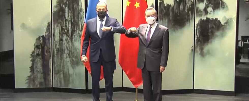 Sergei Lavrov in Beijing for the first time since the