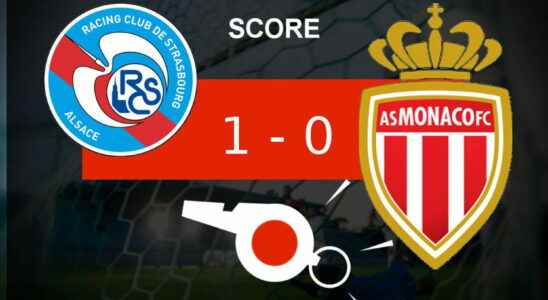 Strasbourg Monaco AS Monaco stumbles the summary