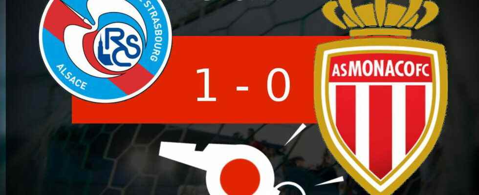 Strasbourg Monaco AS Monaco stumbles the summary