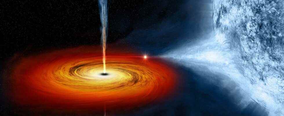 This black hole like no other questions astronomers