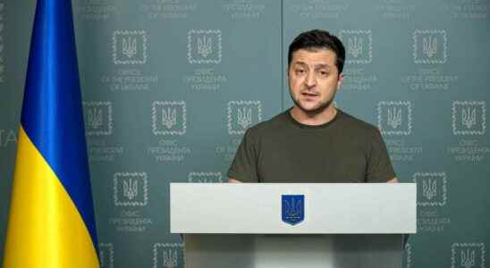 Volodymyr Zelensky President of Ukraine still in Kiev