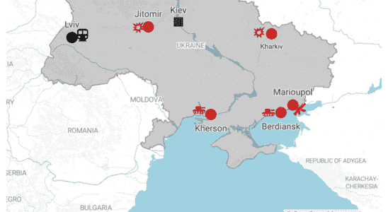 War in Ukraine Kharkiv Kherson These cities at the heart