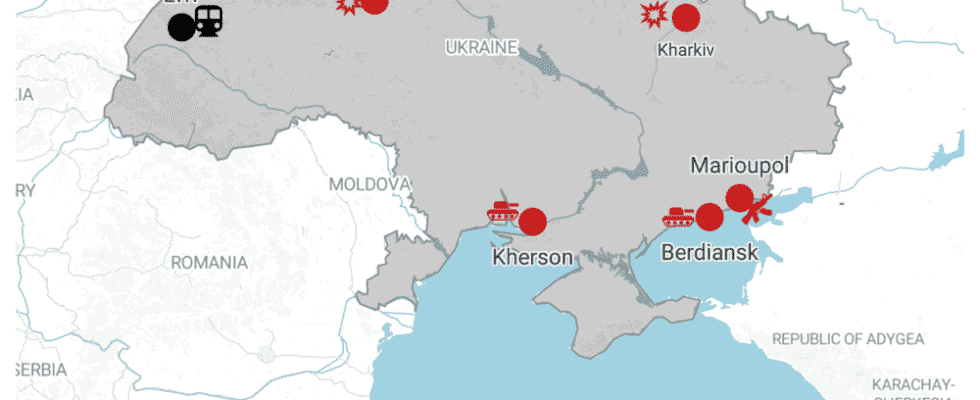 War in Ukraine Kharkiv Kherson These cities at the heart