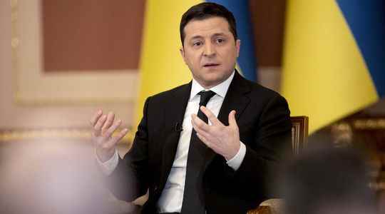 War in Ukraine Zelensky from the series An enemy of