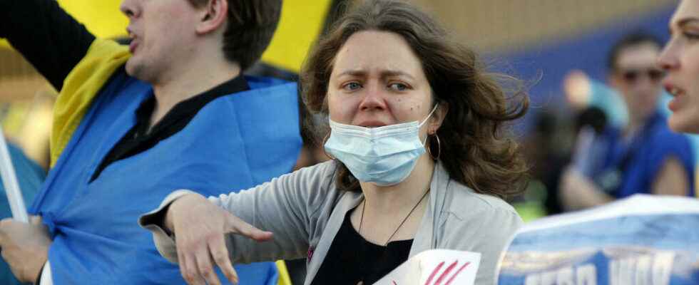 in Mexico protests against the war in Ukraine continue