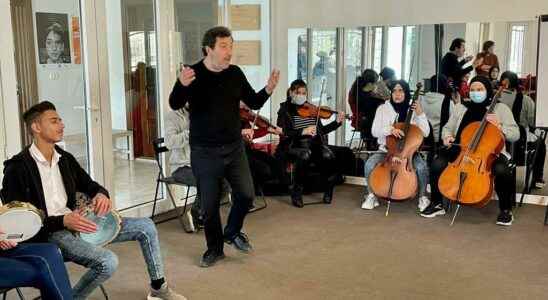 in the Beqaa a free music school to transmit Levantine