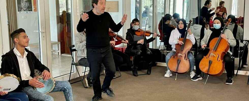 in the Beqaa a free music school to transmit Levantine