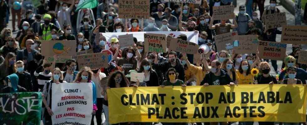 resumption of marches for the climate before the presidential election