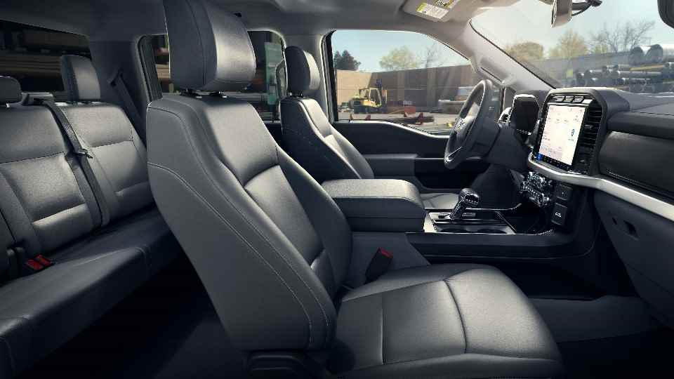 Ford F-150 Lightning interior view