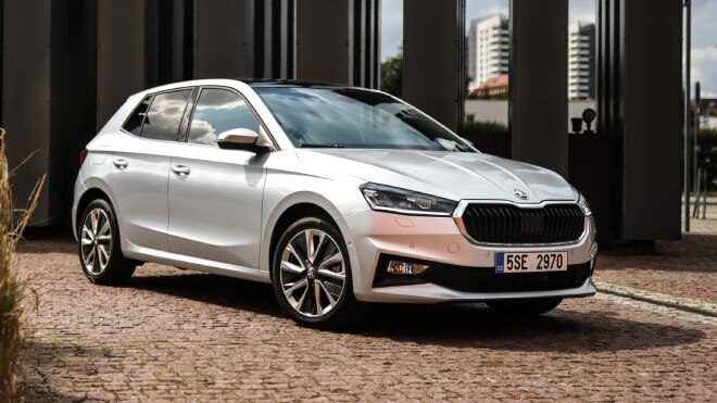 2022 Skoda Fabia The new generation met the first hike