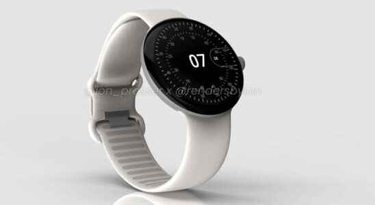 A new image for the Google Pixel Watch smartwatch model