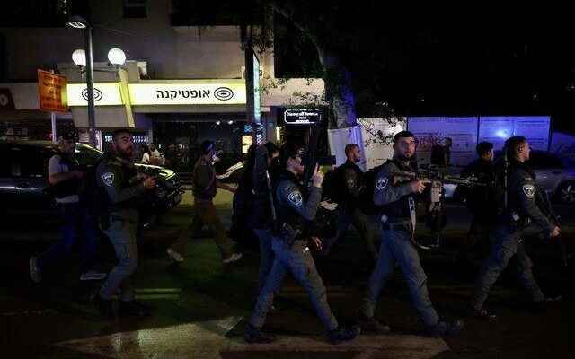 Armed attack in the center of Tel Aviv the capital