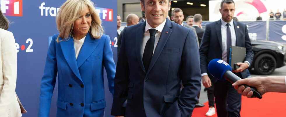 Brigitte Macron for this presidential election a discreet and very