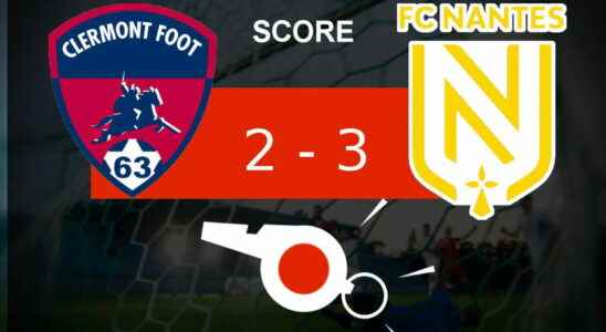 Clermont Nantes Clermont Foot stumbles return to the key