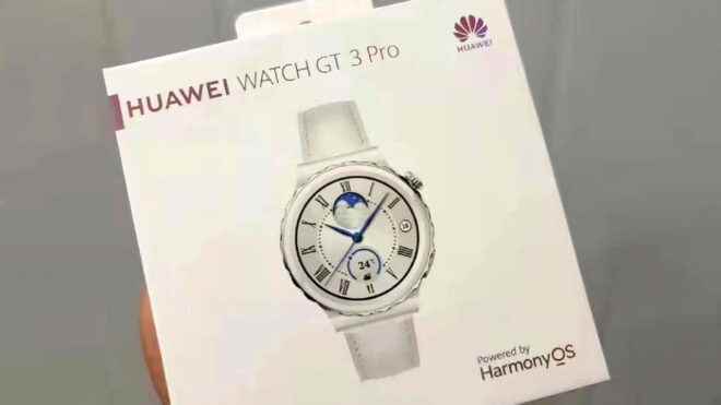 Design and first information for Huawei Watch GT 3 Pro