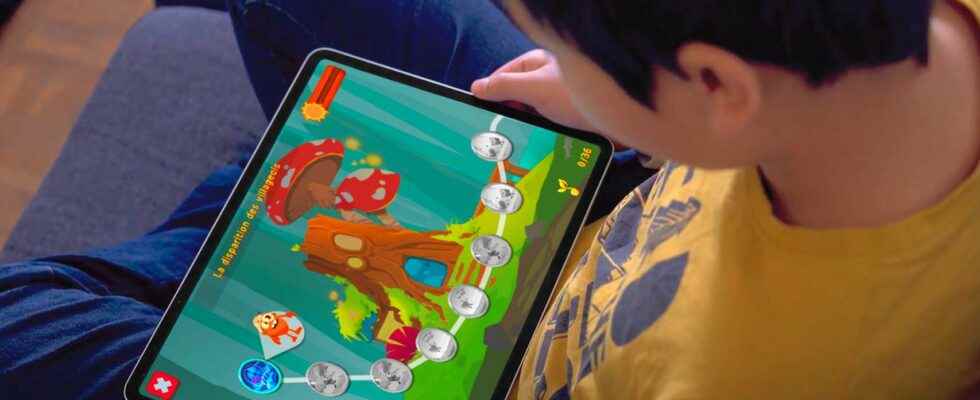 Dyslexia in children cured by a French video game