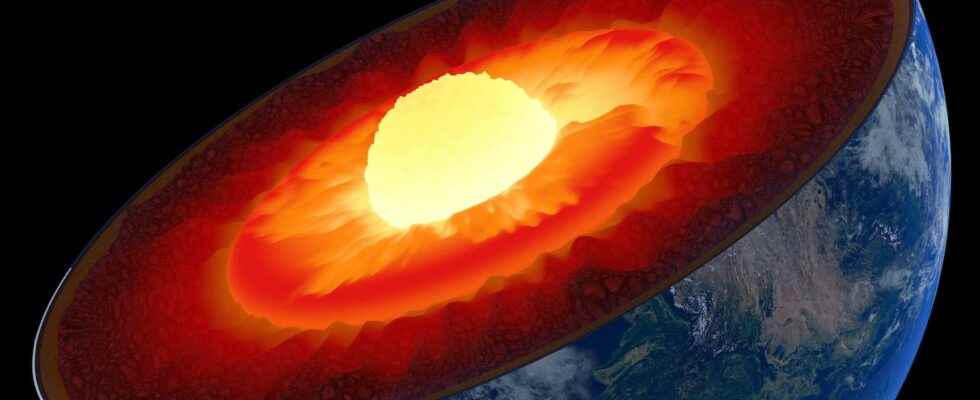 Earths core is leaking helium