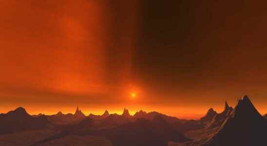 Extraordinary weather phenomenon clouds of sand