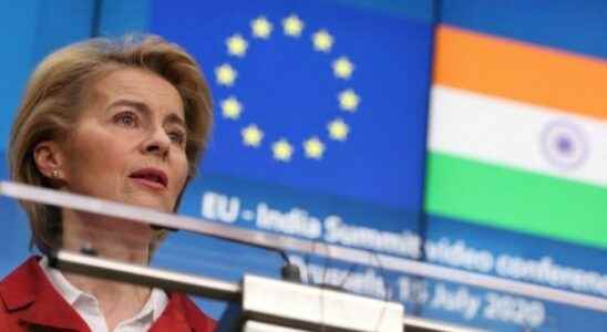 In New Delhi Ursula von der Leyen wants to distance