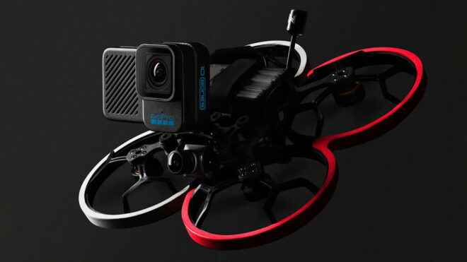 Introduced in focus of FPV drones GoPro Hero10 Black Bones