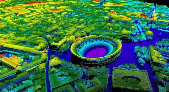 Lidar a map of France arrives in free access