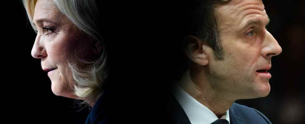 Macron just ahead of Le Pen DERNIER SONDAGE