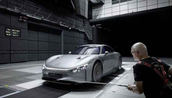 Mercedes Vision EQXX Gone 1000 Kilometers on a Single Charge